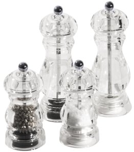 Salz-/Pfeffermühlen-Set 0,05 l / 12,5 cm