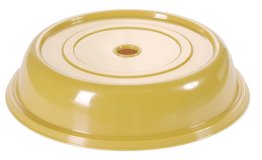 Tellerglocke, gelb 24,1 cm Kunststoff