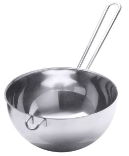 Wasserbadschüssel für Töpfe von Ø 24 bis 28 cm Edelstahl