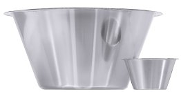 Schüssel 9 l Edelstahl