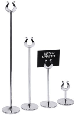 Bankettkartenständer 46 cm Edelstahl