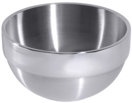Servierschüssel, doppelwandig 1,5 l Edelstahl