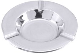 Aschenbecher Ø 125 mm Edelstahl