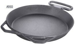 Eisenguss-Riesenpfanne 65 cm