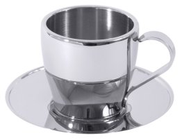 Espresso-/ Cappuccinotasse (hier: Kaffee-/Cappuccino-Tasse)