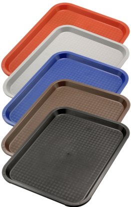 Fast Food Tablett 35 cm Kunststoff