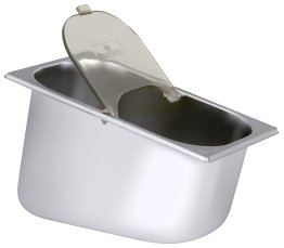 Ersatzdeckel aus Plexiglas zu Besteckeinsatz GN 1/4
