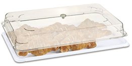 Abdeckhaube geschlossen GN 1/2 mit Tablett 325 x 265 mm Kunststoff