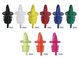 Flaschenausgießer, neonfarben Ø 40 mm Kunststoff