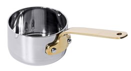 Stielkasserolle, flach 5 cm