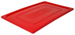 GN Deckel, farbig 1/1 / rot Kunststoff
