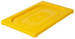 GN Deckel, farbig 1/4 / gelb Kunststoff