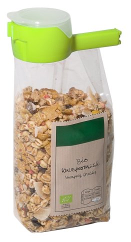 Beutelklammer mit Schütte 14 cm