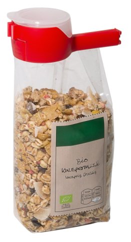 Beutelklammer mit Schütte 14 cm