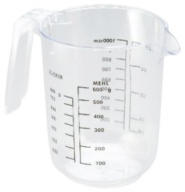 Messbecher 1 l Kunststoff