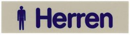 Schilder Herren (Wort) 160 x 40 mm