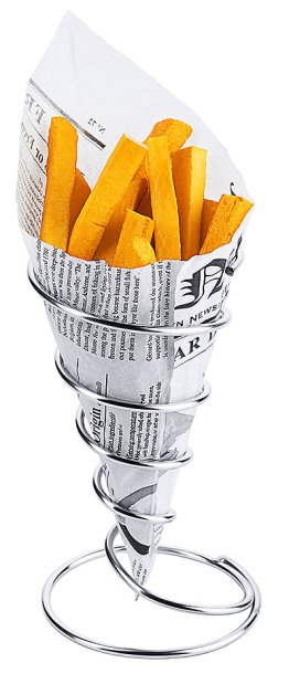 Pommes frites-Tütenhalter Ø 90 mm