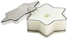 Ausstecher Schneeflocke 7 tlg. Ø 40 mm Kunststoff