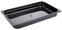 GN Behälter, schwarz 1/1