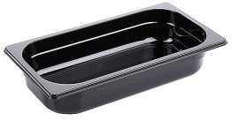 GN Behälter, schwarz 1/3