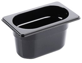 GN Behälter, schwarz 1/9