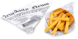 Pommes Frites Tüte 18 cm