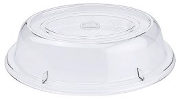 Tellerglocke, klar, oval 26,5 cm Kunststoff