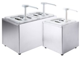 Gestell ohne Einsätze zu Saucendispenser