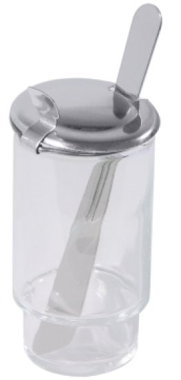 Ersatzglas Senf zu Menage Salz/Pfeffer,