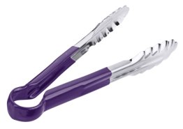 Küchenzange HACCP 24 cm / violett Edelstahl