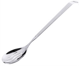 Chafing Dish-Löffel, längs perforiert 37 cm
