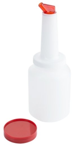 Dosier- und Vorratsflasche rot / 2 l