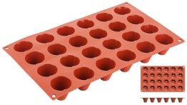 Silikon-Backmatte, KEGEL mit 24 Formen 300 x 175 mm
