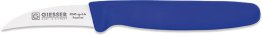 Tourniermesser 6 cm blau Edelstahl