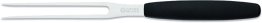 Wurstgabel 13 cm schwarz Edelstahl