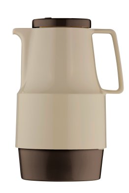 Isolierkanne 1,3 l beige-braun Buffet Kunststoff