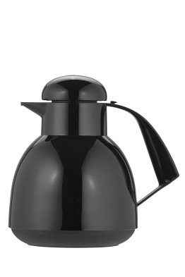 Isolierkanne 1,0 l schwarz Day Kunststoff