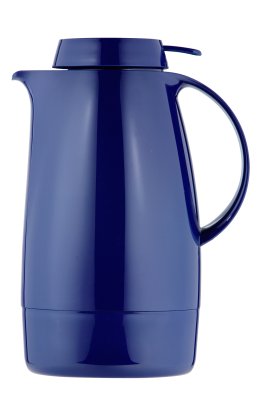 Isolierkanne 1,3 l dunkelblau Servitherm Kunststoff