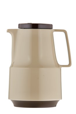 Isolierkanne 1,0 l beige-braun Buffet Kunststoff