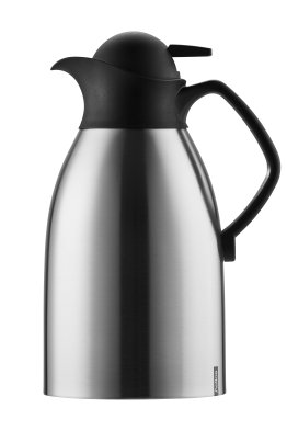 EdeIstahl-Isolierkanne 2,0 l Drucktaste Enduro Push Edelstahl