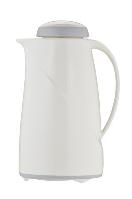 Isolierkanne 1,0 l weiß Wave Kunststoff