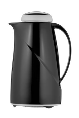 Isolierkanne 1,0 l schwarz Wave Kunststoff