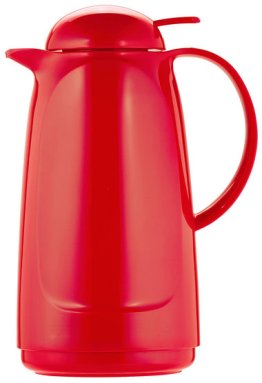 Isolierkanne Relax Push 1,0 l rot Kunststoff