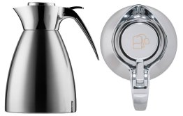 Isolierkanne Supreme 1,0 l Gravur Teebeutel Edelstahl
