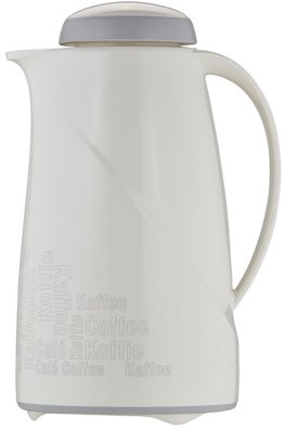 Isolierkanne Wave 1,0 l Coffee Break weiß Kunststoff