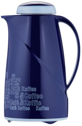 Isolierkanne Wave 1,0 l Coffee Break blau Kunststoff