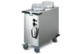 Tellerstapler TEH-2/ V 19-26 beheizt 460 x 935 mm Edelstahl