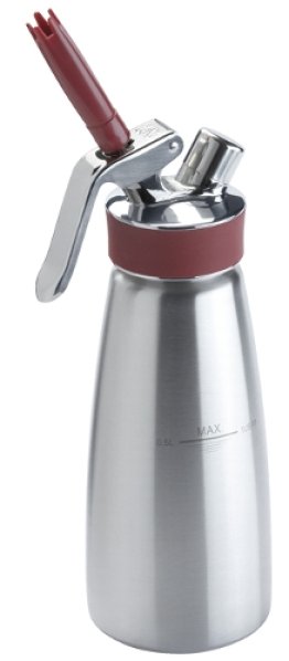 Isi Gourmet Whip PLUS 0,5 Liter gebürstet Edelstahl
