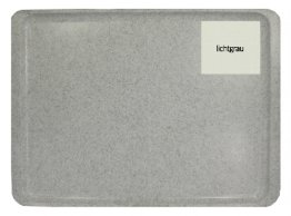 Tablett 46x34,4 cm GL0540 lichtgrau Kunststoff