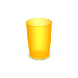 805 Trinkbecher 0,25 l gelb-transparent